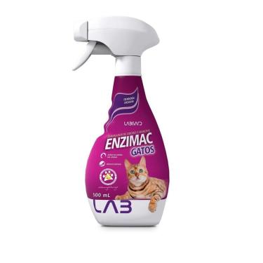 Imagem de Enzimac Gatos - 500Ml Eliminador De Odores E Manchas