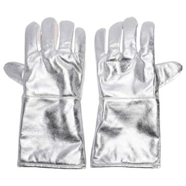 Imagem de Dpofirs Luvas para Churrasco, Luvas para Lareira Resistentes Ao Calor, Luvas para Forno de Cozinha, para Churrasco, Cozinhar, Assar, Acampar