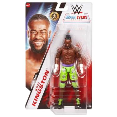 Imagem de WWE Kofi Kingston Action Figure, Main Event Series #158, 6-Inch Collectible With Articulation