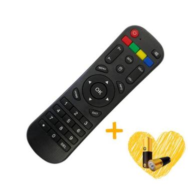 Imagem de Controle Remoto Compatível com S1  Tigre  Reposição  Com Pilhas - FBG 