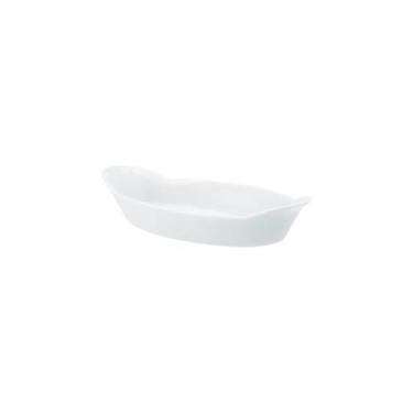 Imagem de Travessa Linha Oval com alça Pomerode Branco Porcelana Schmidt