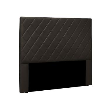 Imagem de Cabeceira Dubai Para Cama Box Casal 140 cm Corino Marrom - D'Rossi