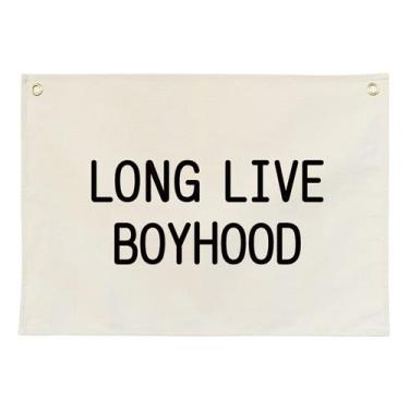 Imagem de Banner de lona Banner de bandeira pendurada para berçário e sala de jo