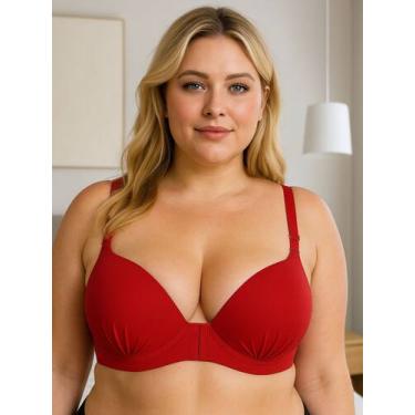 Imagem de Sutiã Plus Size Reforçado Nadador Bojão Tamanho Especial- c6 NADADOR -