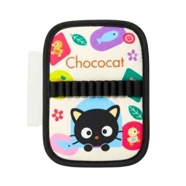 Imagem de Estojo Acessório Chococat com Elástico para 24 Canetas, Compartimento com Zíper