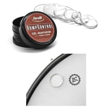 Imagem de Abafador de Tambores Torelli DumpControl TGA15 com 6 Pads Multisize (Moongel) Filtre as Sobras