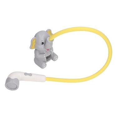 Imagem de TOPINCN Cabeça de Chuveiro de Banho Infantil Pulverizador de Banho de bebê Chuveiro de Banho Infantil Com Termômetro Digital Forma de Animal Fofo IPX7 Mangueira (Estilo 1 (130x52cm / 51,2x20,5 pol.))