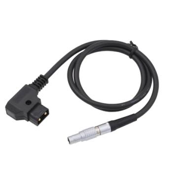 Imagem de HangTon D-tap Cabo de alimentação tipo Lemo de 6 pinos para DJI RS4 Pro, RS2, RS3 Pro Suporte de base universal, motor de foco 13-17V 1m