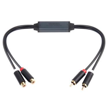 Imagem de Isolador de ruído Ground Loop WiSwinda Mini para carro e casa
