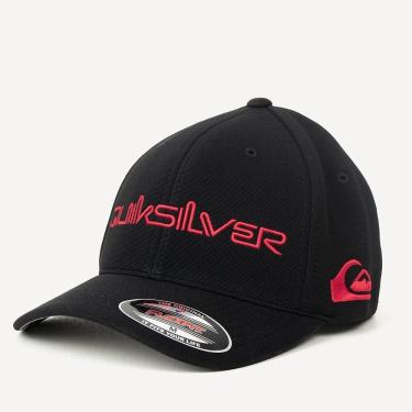 Imagem de Boné Quiksilver Aba Curva Emb Type Down Word SM26 Preto