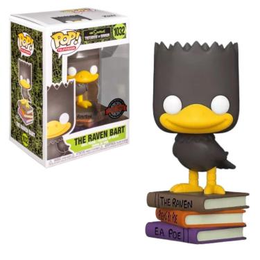 Imagem de Funko Pop The Simpsons 1032 The Raven Bart