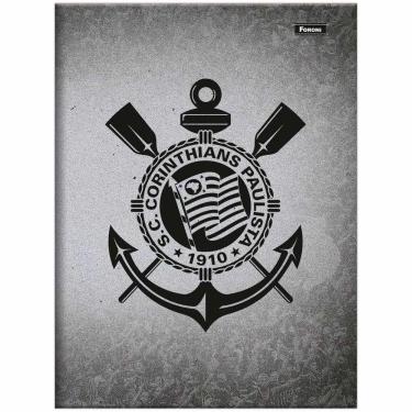 Imagem de Caderno 1/4 Brochura 80 Folhas Corinthians Capa 2 - Jandaia