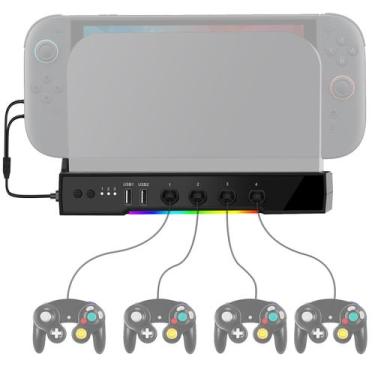 Imagem de Ventilador de refrigeração Dock Station Nintendo Switch 2 Ankey com ad