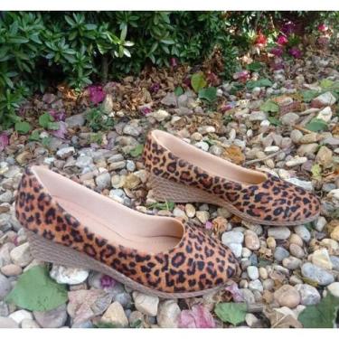 Imagem de Sandalia Feminina Plataforma Salto Sapato Espadrilhe Scarpin Salto Ana