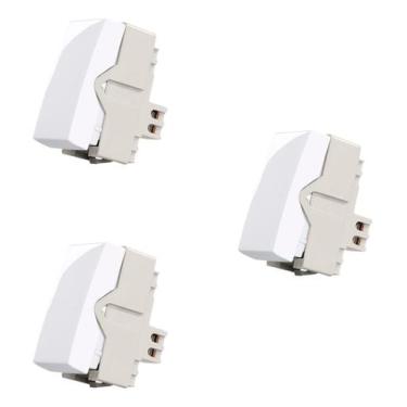 Imagem de Kit 3 Interruptor Paralelo 10a-250v Br Sleek - MARGIRIUS