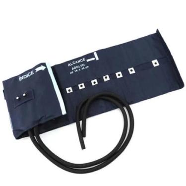 Imagem de Bracadeira Adulto em Nylon Esfigmomanometro Fecho Metal Botao Pino Pre