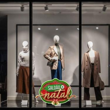 Imagem de Adesivo Tema Natalino  Saldão de Natal Vermelho - DEKAL DECOR