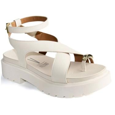 Imagem de Sandália Feminina Flatform Vizzano com Tiras Entrelaçadas