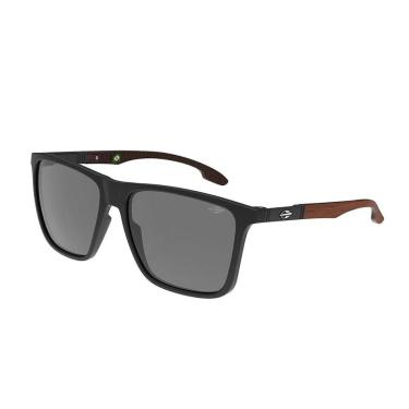 Imagem de Óculos de Sol Unissex Mormaii Hawaii Fosco Preto-Unissex