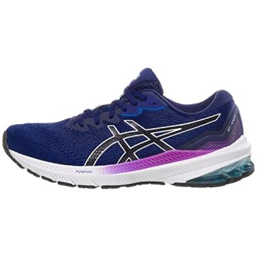 Imagem de ASICS Women's GT-1000 11 Running Shoes, 6.5, Lapis Lazuli Blue/Soft Sky