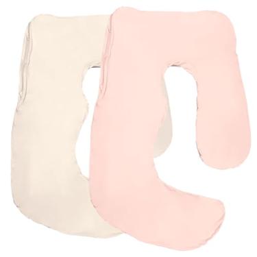 Imagem de Littogoose Capa de almofada de amamentação compatível apenas com a almofada de amamentação Momcozy (pacote com 2 capas não incluídas)