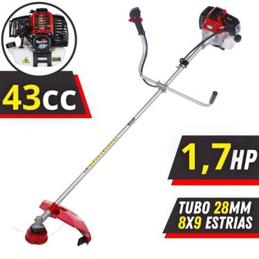 Imagem de Roçadeira Lateral Rt43l + óleo Toyama + 6 Opções De Cortes