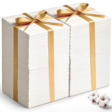 Imagem de 100 peças de tecido de algodão de 17 x 17 cm, pacotes de tecido acolchoado pré-cortados, quadrados de tecidos de algodão natural para iniciantes DIY (18 x 17 cm)