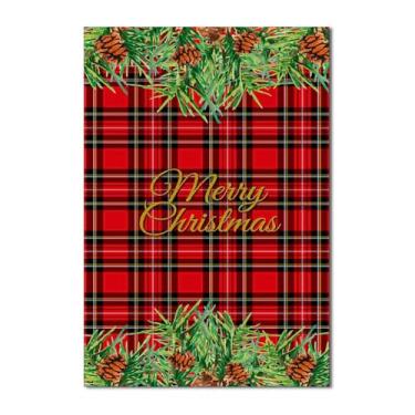 Imagem de Painel de Festa Retangular 1,50x2,20m - Painel de Tecido para Estrutura com Vara, Temático para Festa de Aniversário, Natal e Comemorações(Feliz Natal 8)