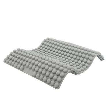 Imagem de ZREVSB Almofada de silicone 3D para sentar por muito tempo – Almofada de gel antiderrapante para cadeira de escritório, carro, avião, cadeira de rodas – alívio da dor ciática e cóccix, respirável e