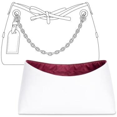 Imagem de FANJI Project Inserção organizadora de bolsa para LV Carryall BB, ajuste personalizado dentro Prunoir premium, leve, resistente à água, acessórios para inserção de bolsa