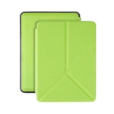 Imagem de Akacy Capa dobrável especial de TPU para Kindle Paperwhite de 6,8 polegadas 11ª geração lançada em 2021 (Modelo: M2L3EK) com função automática de despertar/dormir/à prova d'água (3)