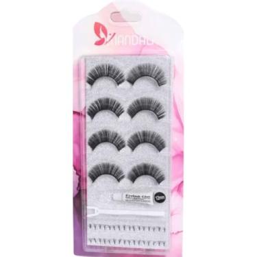 Imagem de SABRINA SATO CILIOS 4 PARES+FIO A FIO 12MM+COLA 1ML MC009