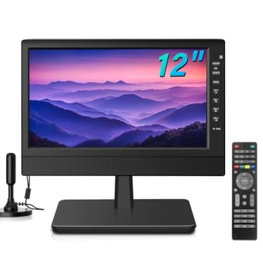 Imagem de Feihe Tv Pequena Portátil De 12 Polegadas Com Tela Hd, Portas Hdmi E Usb, Sintonizador Digital Integrado E Design Compacto Para Uso Doméstico, Cozinha, Trailer E Viagens