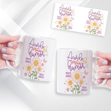 Imagem de Caneca Xicará Frases engraçadas do dia a dia. Presente Personalizado. Branca. Cerâmica 325ml (ARTE 2)