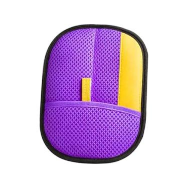 Imagem de Fxzqgnh Luva Removedora de Pelos de Animais de Estimação, Reutilizável, Eficiente E Multiuso. Ideal para Remover Pelos Longos E Curtos de Sofás E Camas, Roxo