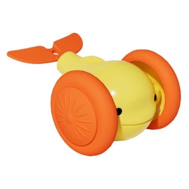 Imagem de Bola de rolamento automática para gatos | Brinquedo elétrico em forma de baleia pequena - Acessório automático para filhotes de gatinho para brincar em ambientes internos, brincadeiras ao ar livre