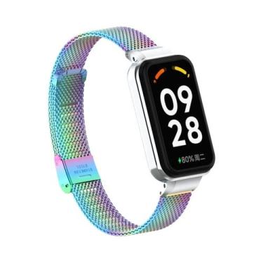 Imagem de Pulseira De Malha De Aço Inoxidável Redmi Band 2 Com Estrutura De Prot