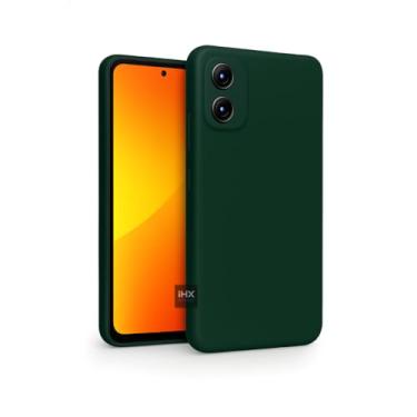 Imagem de Capa Capinha Case Compatível Motorola Moto G84 – Silicone Aveludado Premium, Anti Impacto, Reforçada e com Proteção de Câmera (VERDE ESCURO)