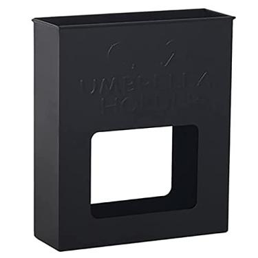 Imagem de YYBOES Suporte de guarda-chuva interno suporte de guarda-chuva de metal com bandeja de gotejamento moderno suporte de guarda-chuva oco para porta lobby hall de entrada corredores guarda-chuva rack Ho