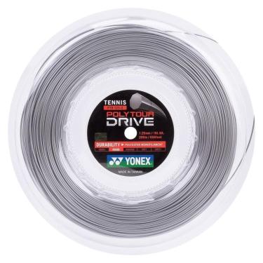Imagem de Corda Yonex Poly Tour Drive 16l 1.25mm Cinza - Rolo com 200 metros-Unissex