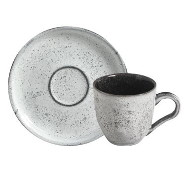 Imagem de Conjunto com 6 Xícaras De Chá Orgânico 170ml com 6 Pires Bio Echo