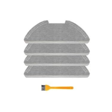 Imagem de Kit de peças de reposição 4 em 1 - Escova principal + Escova lateral + Filtro HEPA + Pano de limpeza, compatível com Xiaomi Mi Robot Vacuum Mop 2 Lite/2 Pro/MJSTL/MJST1SHW(Set 20)