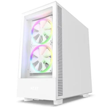Imagem de Gabinete Gamer Nzxt Elite, Mid Tower, RGB, Sem Fonte, Branco