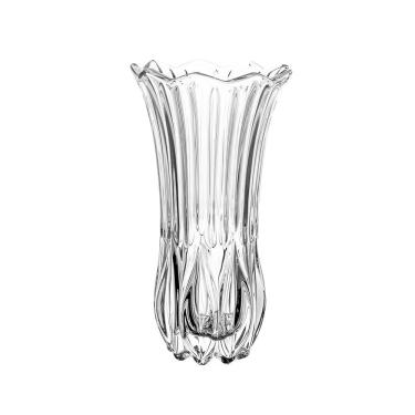 Imagem de Vaso Tulipa Vidro Design Elegante Transparente Wolff Transparente