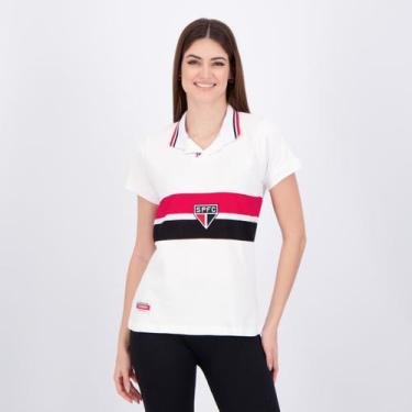 Imagem de Camisa São Paulo Retrô Bimundial Feminina - Retromania, G