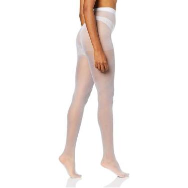 Imagem de Meia calça feminina trifil fio 20 europeu, Branco, EG