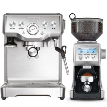 Imagem de Conjunto Cafeteira e Moedor de Café Tramontina by Breville Express em Aço Inox 110V