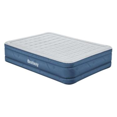 Imagem de Colchão Inflável Casal Queen Fortech Snugable Top 2,03m x 1,52m x 46cm