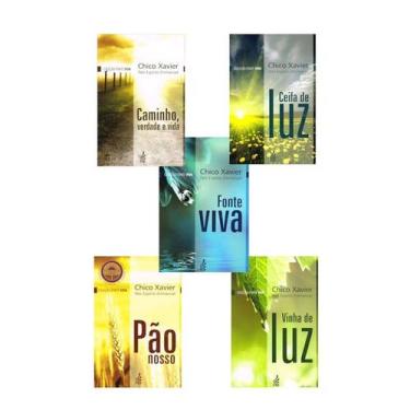 Imagem de Coleção Fonte Viva 5 livros Bolso - FEB