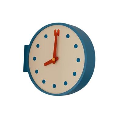 Imagem de IEUDNS Relógio de canto minimalista para decoração de casa, silencioso, para mesa, escritório, sala de jantar ou aniversário.